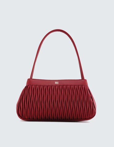 WAVE SHOULDER BAG RED